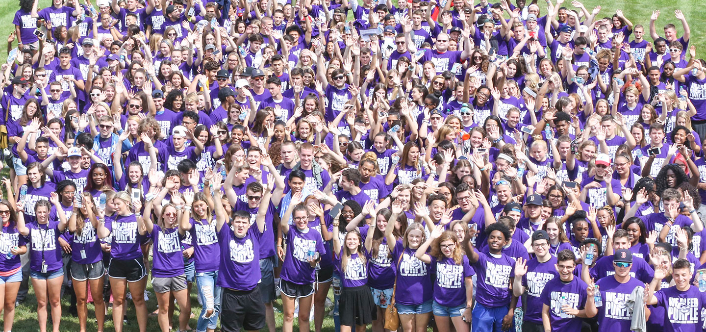 The Curry College Class of 2022 representing Accepted Students