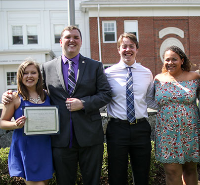 Alexander Graham Bell Honor Society members
