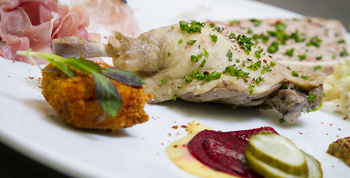 Food on a plate